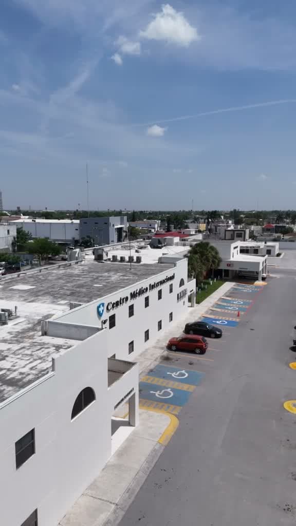 Aerial view of Centro Médico Internacional