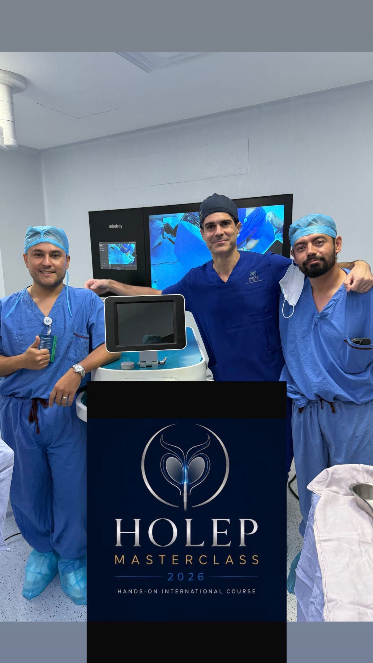 HoLEP Masterclass 2026 · Hands-on international course